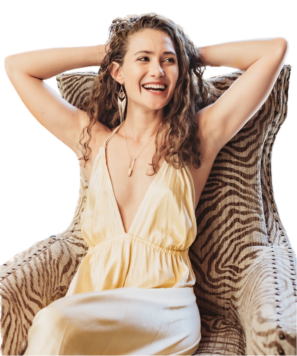 Portrait of Adrienne Rivera, founder of Breath of Gold